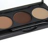 Eyebrow Powder Eye Brow Palette Cosmetic Makeup Shading Kit with Brush Mirror