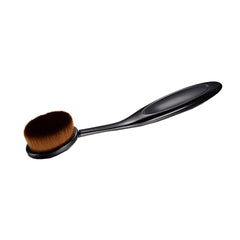 Pro Cosmetic Makeup Face Powder Blusher Toothbrush Curve Brush Foundation Tool