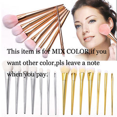 New 7pcs Makeup Cosmetic Brushes Set Powder Foundation Eyeshadow Lip Brush Tool 4 COLORS IN STOCK! NEW ARRIVAL! NEW FASHION!!