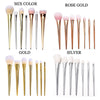 New 7pcs Makeup Cosmetic Brushes Set Powder Foundation Eyeshadow Lip Brush Tool 4 COLORS IN STOCK! NEW ARRIVAL! NEW FASHION!!