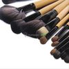 Pro 24Pcs Superior Soft Cosmetic Makeup Brush Set Brushes Kit + Pouch Bag Case