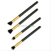 Pro 4Pcs Makeup Cosmetic Tool Eyeshadow Powder Foundation Blending Brush Set