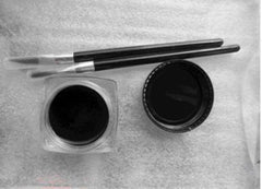 HOT! Waterproof Eye Liner Eyeliner Gel Makeup Cosmetic + Brush Black ONE SET