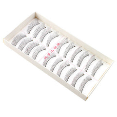 10Pairs Makeup Handmade Natural Fashion Long False Eyelashes Eye Lashes Sparse