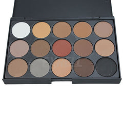 Cosmetic Matte Eyeshadow Cream Eye Shadow Makeup Palette Shimmer Set 15 Color