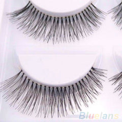 5 Pairs Natural Sparse Cross Eye Lashes Extension Makeup Long False Eyelashes