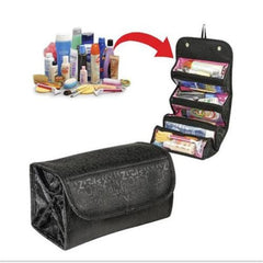 Women Multifunction Travel Cosmetic Bag Makeup Case Pouch Toiletry Organizer Q