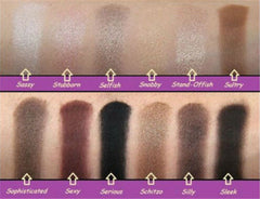 Hot 12 Colors Professional Eyeshadow Matte Shimmer Palette with brush Makeup Kit